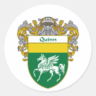 Quinn Jackar av Arm (Mantled) Runt Klistermärke