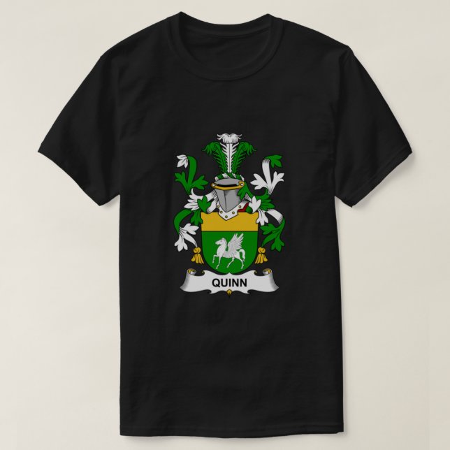 Quinn Jackar om Arm - Family Crest Shirt  T Shirt (Design framsida)