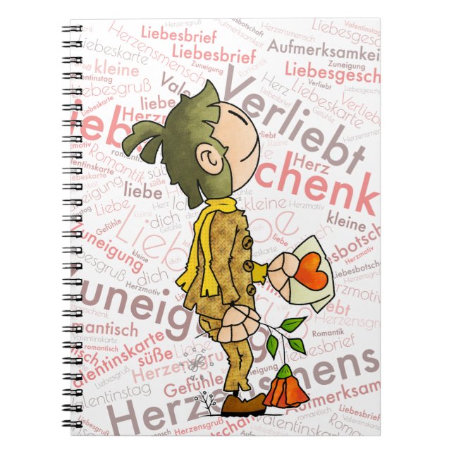 Quinn - Liebe Anteckningsbok (Framsidan)