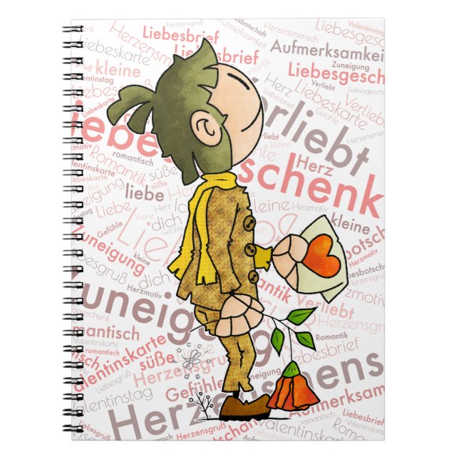 Quinn - Liebe Anteckningsbok (Framsidan)
