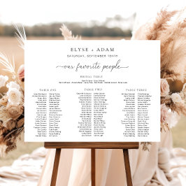 Quinn Minimal 3: Skum för sätesskiss för banketter Poster