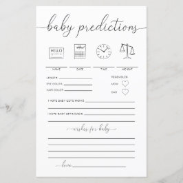 Quinn Minimal Baby Predictions-spel
