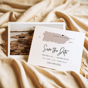 QUINN Puerto Rico  Rosa Karta Spara datum Inbjudningar