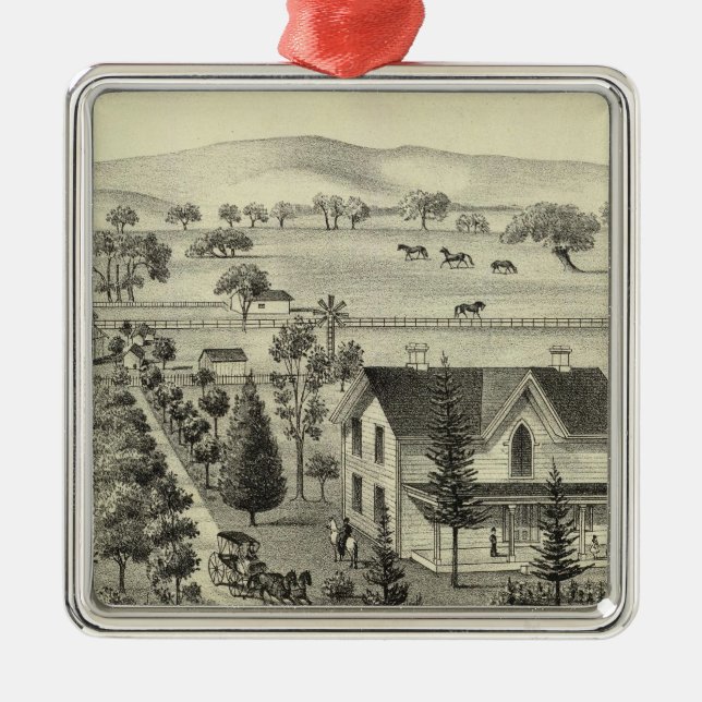 Quinn uppehåll julgransprydnad metall (Framsidan)