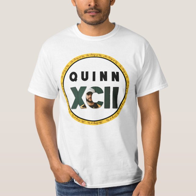 quinn xcii-logotyp t shirt (Framsida)