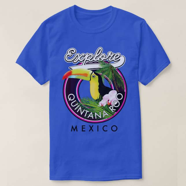 Quintana Roo holbox strand mexico-resplåster T Shirt (Design framsida)