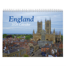 Quintessent England 2026 Calendar Kalender