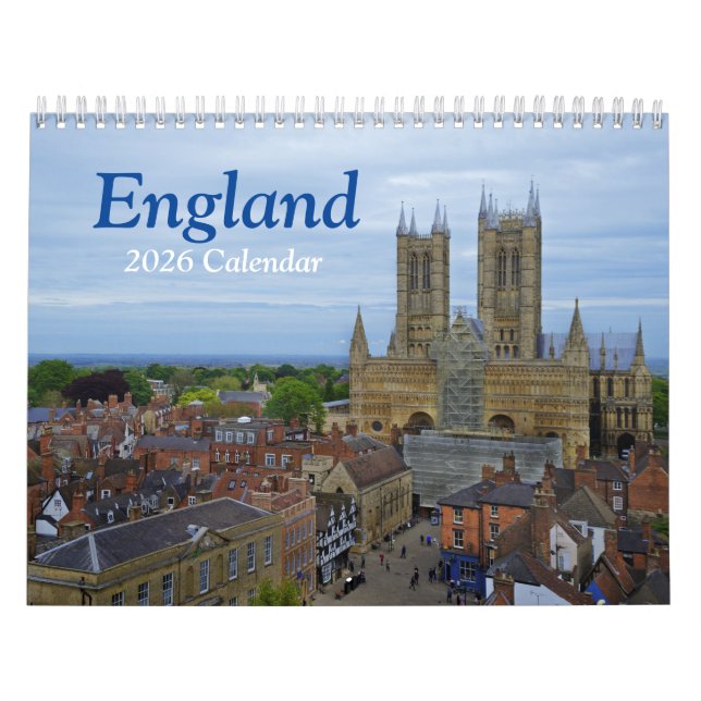 Quintessent England 2026 Calendar Kalender (Omslag)