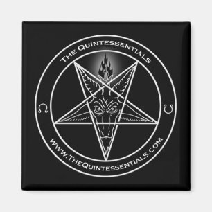 Quintessentials "Baphomet" logotypmagnet Magnet