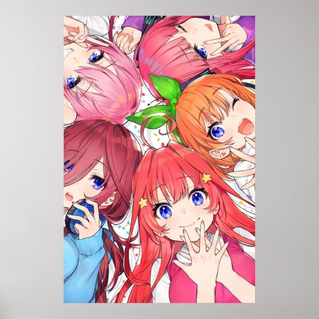 Quintessentiella kvintuplets poster (Framsidan)