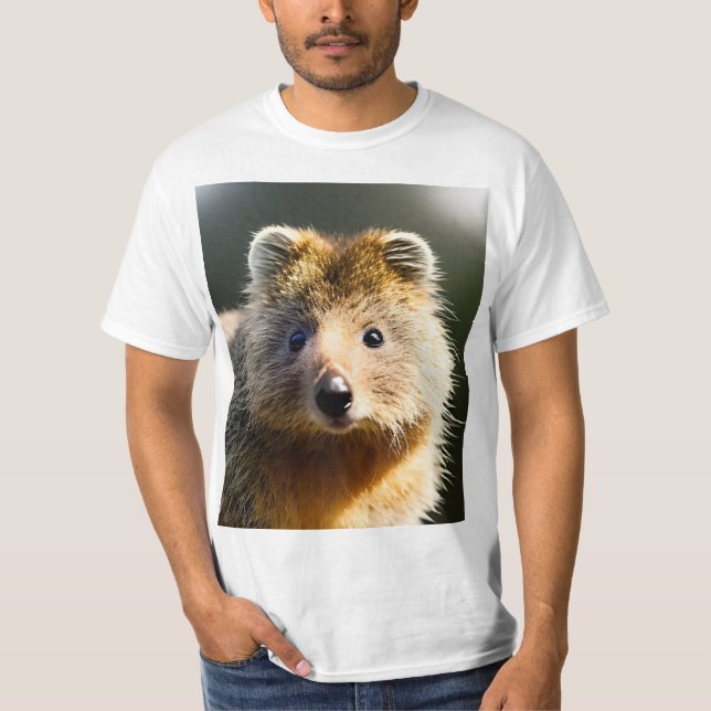 Quintin Ginger Quokka, Manar Value Tshirt T Shirt (Framsida)