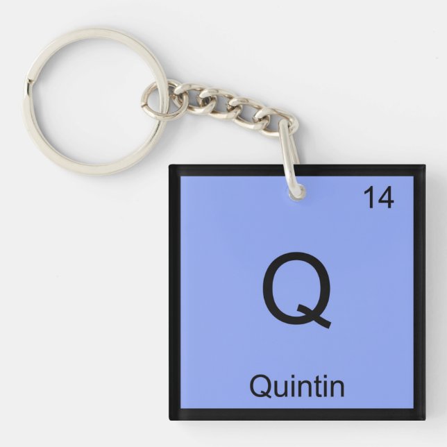 Quintin Namn Kemiskt Element Periodiska Systemet (Framsidan)