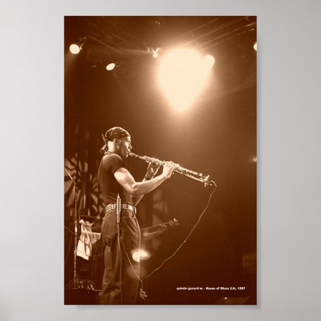 Quintin sepia, quintin gerard w. 1997 poster (Framsidan)