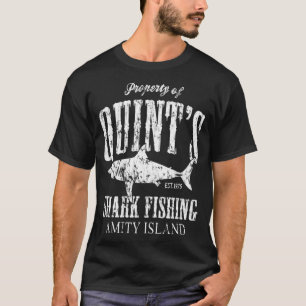 Quints Shark Fishing Amity Island Essential T-Shir T Shirt