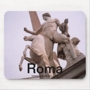 Quirinale Sculpture, Roma Mousepad Musmatta