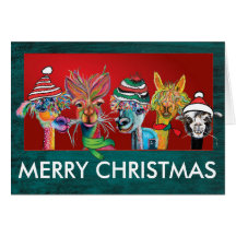 Quirky Alpacas God jul-kort 19-2