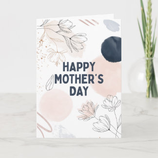 Quirky and fun Mothers Day Card Kort