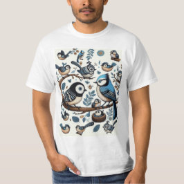 Quirky Birds T Shirt