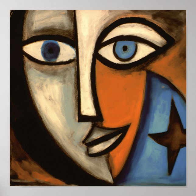 Quirky Contours: Spelande perspektiv Poster (Framsidan)