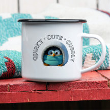 Quirky Cute Tea Mugg | Penguin Mugg Gift