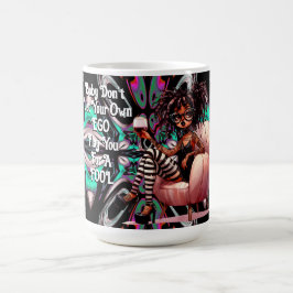 Quirky Dam Tattoos & Vin EGO Mugg