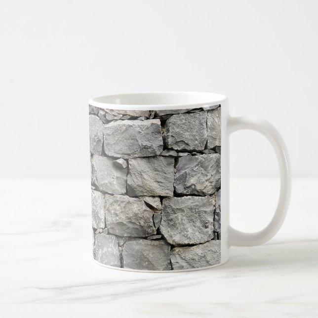 Quirky Dry Stone Wall Kaffemugg (Höger)