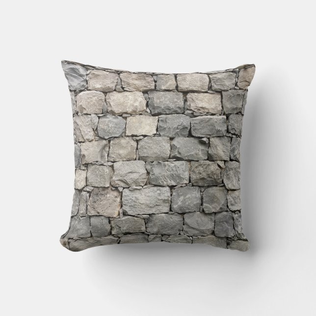 Quirky Dry Stone Wall Kudde (Framsida)