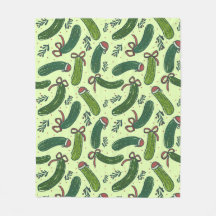 Quirky Festive Julpickles Mönster