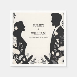 Quirky Funky Unik Humor Meme Funny Bröllop Pappersservett