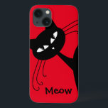 Quirky Funny Black Cat Feline<br><div class="desc">This is a beautiful custom cat gift. This makes the perfect gift for any special occasion.</div>