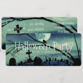 Quirky Halloween fest-inbjudningar Inbjudningar