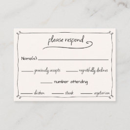 Quirky Hand plockade Bröllop Shoes OSA & Meal Choi Tilläggskort