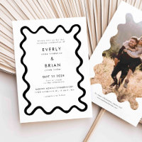 Quirky Hand plockade Line White Bröllop