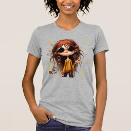 Quirky Hippie Chic Flow Dam T-Shirt