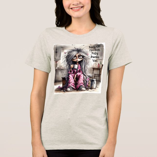 Quirky Hippie Chic T-Shirt (Framsida)