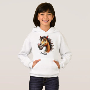 Quirky Horse Watercolor T Shirt