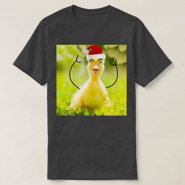 Quirky jul Anka T Shirt (Design framsida)