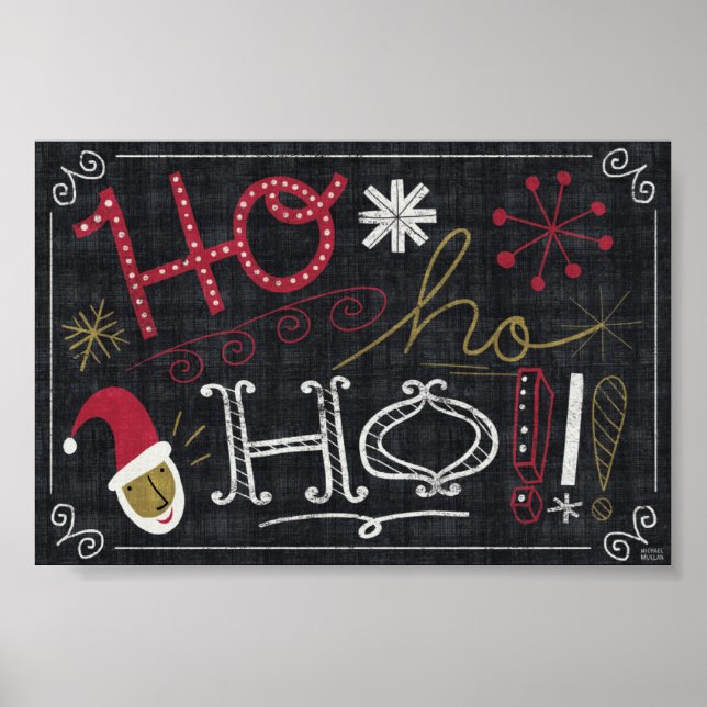 Quirky-jultomten Poster (Framsidan)