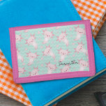 Quirky Kawaii Axolotl Mönster<br><div class="desc">Quirky Kawaii Axolotl Wallet - Den mexikanska vandrande fisken är bättre känd som Axolotl är här till sten i din värld! De exotiska havens varelser tar hela världen med stormen höger nu och det är lätt att förstå varför. Stil upp och behålla dina essentiella egenskaper med den här fullt av...</div>