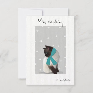 Quirky-kort för kära tack kort