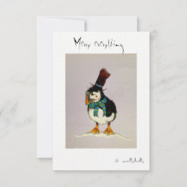 Quirky-kort för kära tack kort