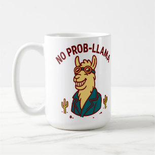 Quirky Llama Coffee Mugg - Lover Gift - Lover Gift
