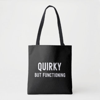 Quirky men FUNGERANDE Tygkasse