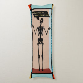 Quirky Mondrian Skeleton - Har inget att göra med Kroppskudde