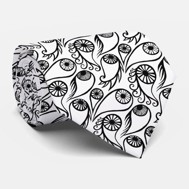 Quirky Paisley Öga Mönster Creepy Funny Halloween Slips (Rullad)