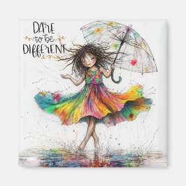 Quirky Parbrella Girl var inte Magnet