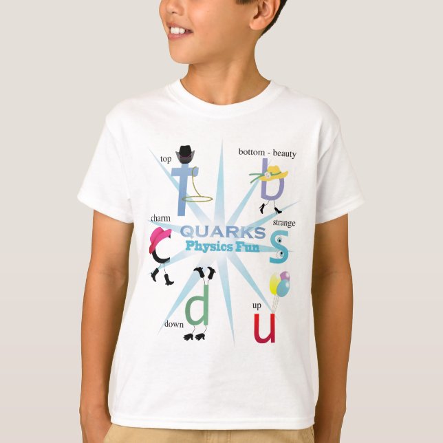 Quirky Quarks T-shirt (Framsida)