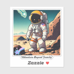 "Quirky Space Travels" Klistermärken