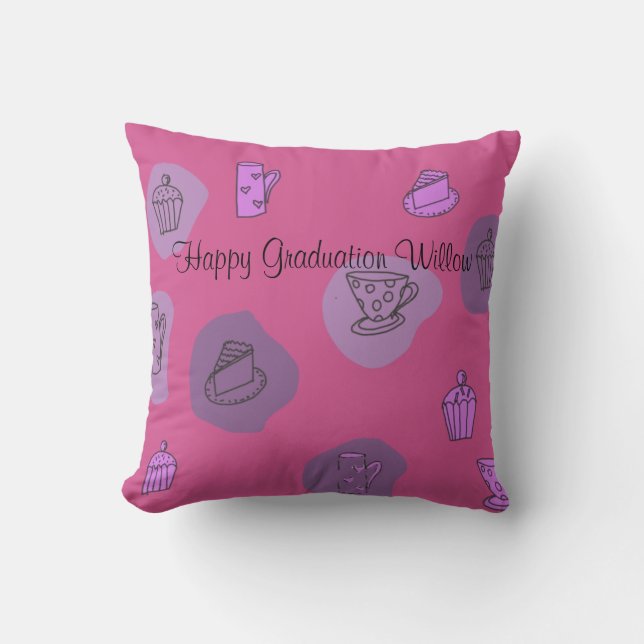 Quirky Tea 1 Pillow Kudde (Framsida)