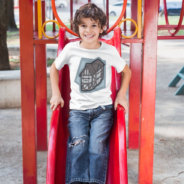 Quirky Tudor House Medieval Architecture T Shirt (Skapare uppladdad)